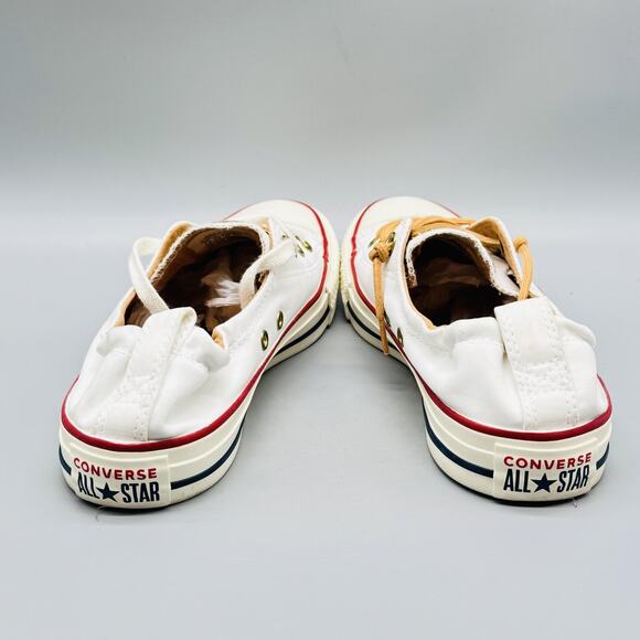 Converse Shoes Womens 7.5 White Chuck Taylor All Star Shoreline Low Top Sneakers - Picture 8 of 13